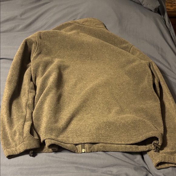 Columbia Men's charcoal Zip-Up Fleece Sweater - Picture 4 of 4